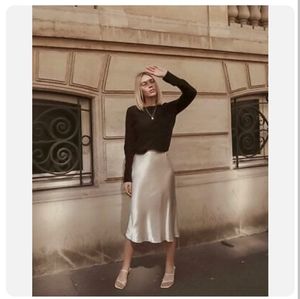 Aritzia New slip skirt Denude size 2